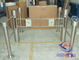 Full Automatic Bi-directional Swing Barrier Gate Security For Supermarket 120 - 160 mm Width