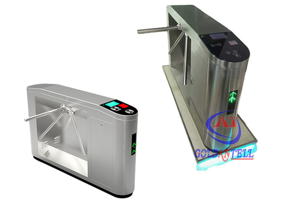 App Code Scanner Controlled Subway Turnstile Rotary Drop Type Three Arm Barrier Gate