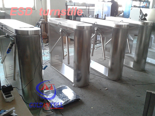 Workshop turnstile entrance gates , esd turnstile security systems with Test Device