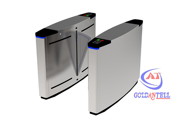 RFID Reader Flap Barrier Gate Fingerprint Access Control Rotating Security Turnstile Gate