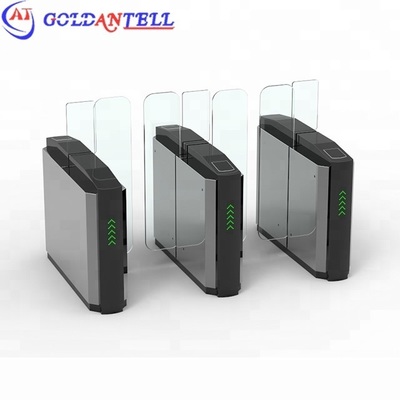 Full Automatic Speed Gate Turnstile with 550mm-600mm Passage Width 30-40 Persons/Min Pass Speed and IP54 Protection