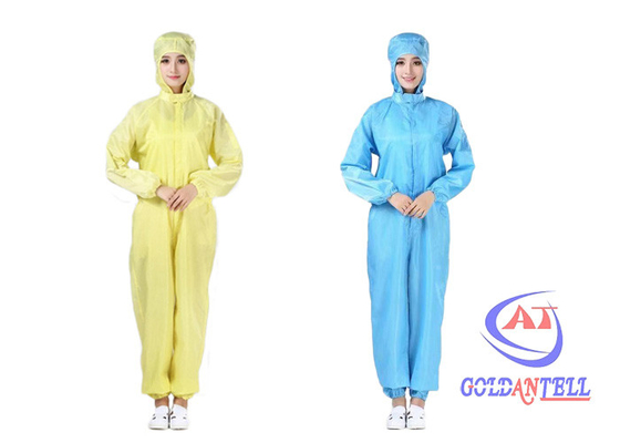 Cleanroom Jumpsuit Anti Static ESD Coverall Clothing Uniform Regular Safety Wear