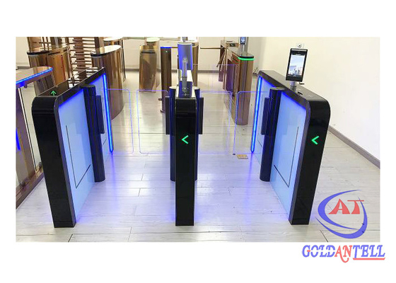 40 Person / Minute Swing Barrier Gate Access Control Low Noise Automatic For Office
