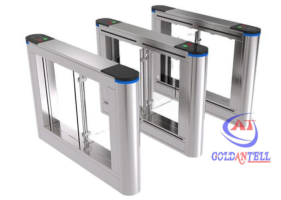 High Speed Pedestrian Turnstile Gate Access Control Face Recognition Terminal