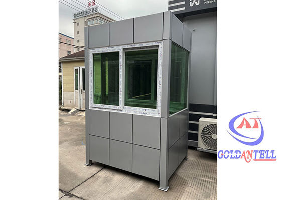 Prefabricated Safe Security Sentry Box Light Steel Structure Building Sandwich Panel