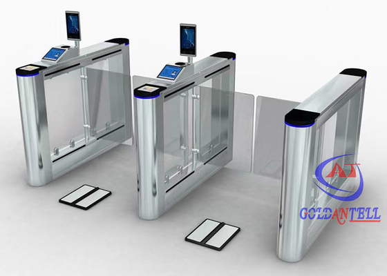 Indoor / Outdoor Disable Entrance Speedgate Turnstile Optical Half Height Turnstiles
