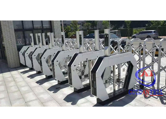 Outdoor Entrance QR Code Turnstile Fingerprint Face Recognition Turnstile