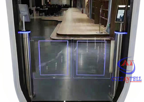 Flap / Swing Speed Turnstile Gate QR Code Turnstile For Public Office