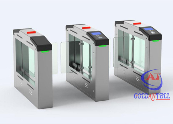 Face Recognition Ticket Barrier Single / Bi Directional With Fingerprint Recognition