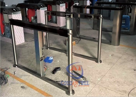 Unique High Standard Swing Gate For Public Area Fast Pass 40 Person One Minute