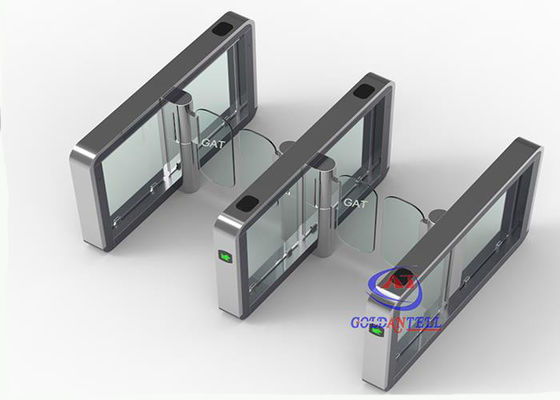 ​IC , ID Card, Bar Code , Bimetric , Face Recongnition Access Luxtry Swing Gate For Office Building