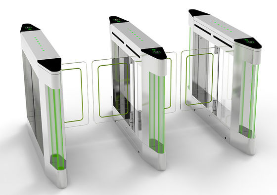 High Speed Pedestrian Facial Recognition System Fast Speed Turnstile Gate Etrance & Exit Access