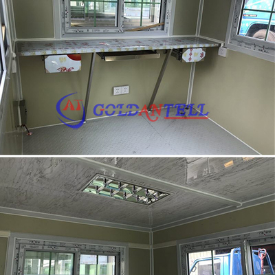 Steel Security Sentry Box Kiosk for Outdoor Guard House