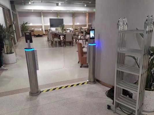 Stainless Steel 304 Facial Recognition Turnstile 30 Persons/min Pass Speed