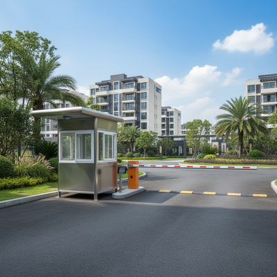 Durable Security Guard House with IP54 Waterproof Rating and Grade 8.3 Earthquake Proof for Outdoor Sentry Box