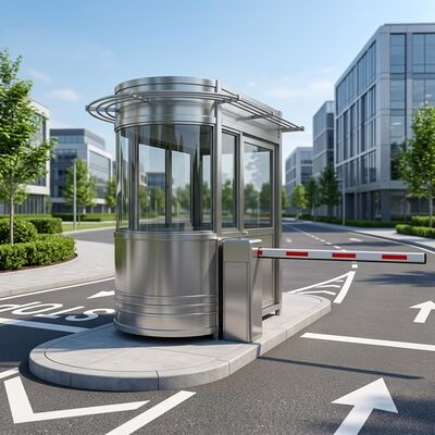 Composite Panels Modern Portable Security Booth Robust and Lightweight Design Suitable for Multiple Security Environments