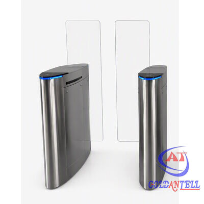 Bespoke Relocatable Swing Barrier Gate Tailor-made Access Control for Private Clubs and Government Office Entrance CE