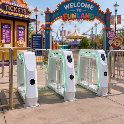 Children safe Playground Turnstile Gate For Recreational Areas Parks Kindergarten
