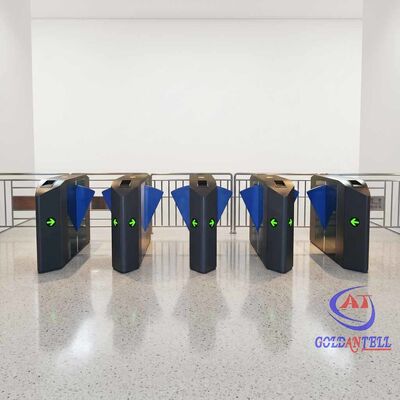 Contactless Entryway Flap Barrier AI Multi-modal Biometric Face Access for Digital Tourist Hub and Municipal Hall CE