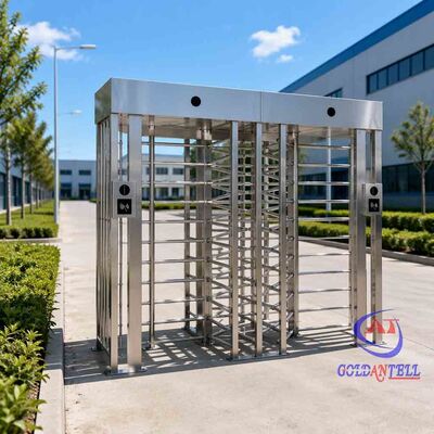 Expanded-clearance Full-body Rotary Gateway with Transit Tally Screen & Dermal-print Auth for Crowd Census CE