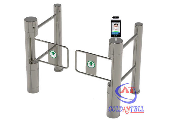 Zkteco Thermal Measurement IR Sensor Swing Barrier Gate
