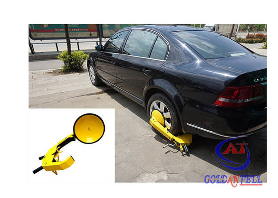 Parking Enforcement 2.5mm Steel IP54 Vehicle Wheel Lock