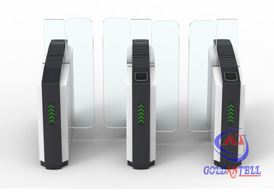 Pedestrian 600mm Lane RS485 0.6s Sliding Gate Turnstile