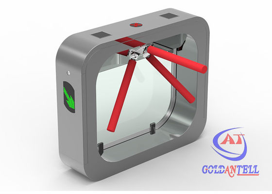 2 Channels Contactless Infrared Anti Jump Tripod Turnstile Gate