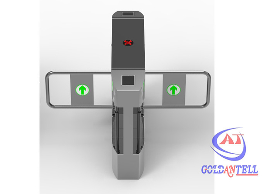 Access Control RS485 SS304 0.6s Swing Turnstile Barrier