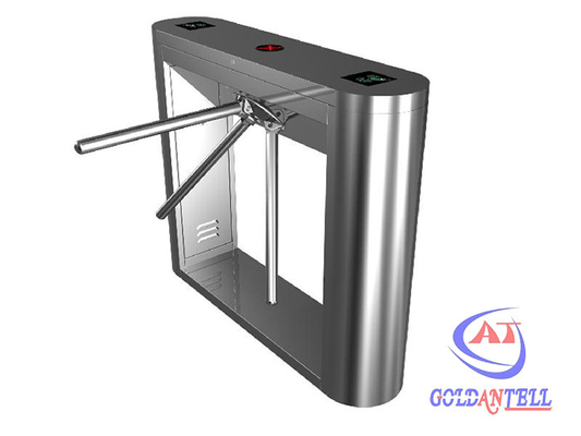 Intelligent Security Tripod Turnstile Gate 220V / 110V Working Power