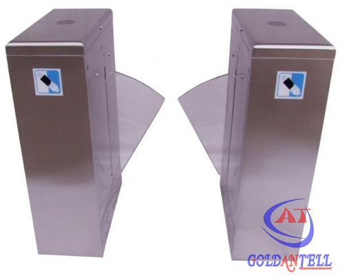 LED Indicator Light Single Motor Flap Barrier Turnstile 220v / 110v Power Supply