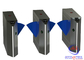 Full Automatic Flap Barrier Gate With Reader Card / Fingerprint Recognition For Gym / Club  Entrance