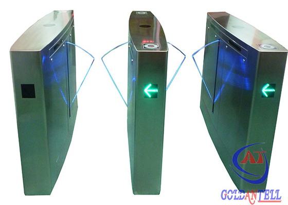 Automatic Security Intelligent  Flap Barrier Gate ODM / OEM Retractable User Friendly