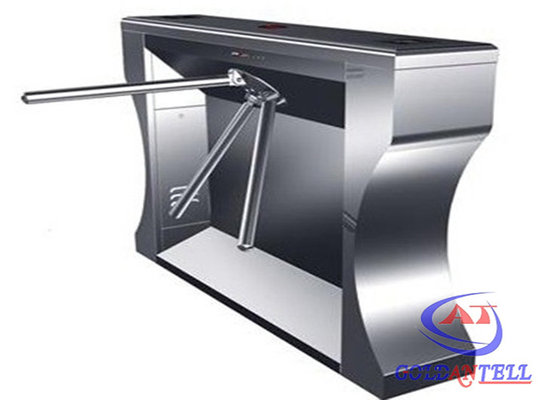 Unique Access stainless steel turnstiles , pedestrian turnstile gate Anti retrograde