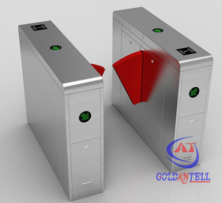 50w Indoor Outdoor Turnstile Web Based IP Biometric Acess Automated Security Gates