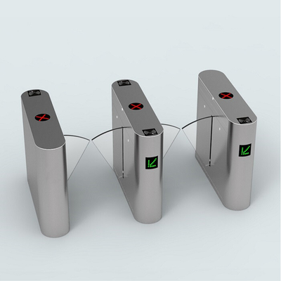 50w Indoor Outdoor Turnstile Web Based IP Biometric Acess Automated Security Gates