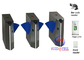 DC24V Automatic Flap Barrier Gate / turnstile entry systems With Two Lane For Subway