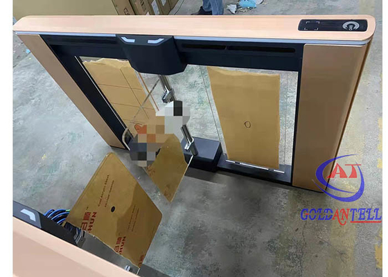 Office Building QR Code Turnstile NFC Card Reader Swing Turnstile Gate