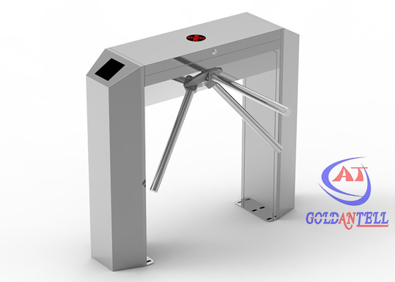 Semi automatic Tripod Turnstile Gate Access Control System With RFID Reader