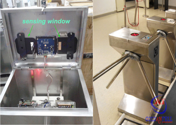 Drop Arm Coin And Token Controlled Access Turnstiles For Amusement Park