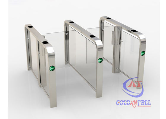 CHINA luxury smart channel design single arm swing gate Half Height Turnstiles with CE sign