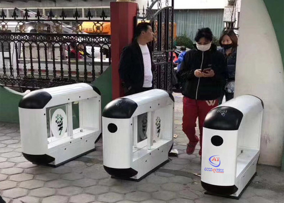 Bi-Directional 2 Lane Turnstile with Facial Recognition for Schools