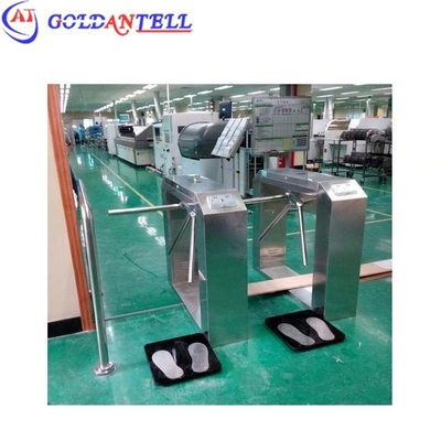 Stainless Steel 304 ESD Turnstile Gate with 24 Months Warranty and 1200*280*1000 mm Dimensions