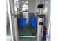 Stainless Steel Automatic Flap Barrier Turnstile High Speed Rfid With Fingerprint Readers