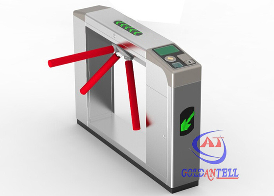 Bi Directional SS304 Biometric Face Tripod Turnstile Gate