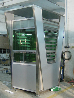 Sandwich Panel Individual Shockproof Security Guard House