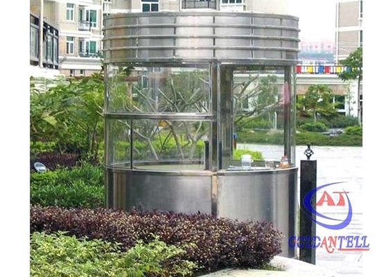 Stainless Steel 1 Man Prefabricated Security Guard Houses