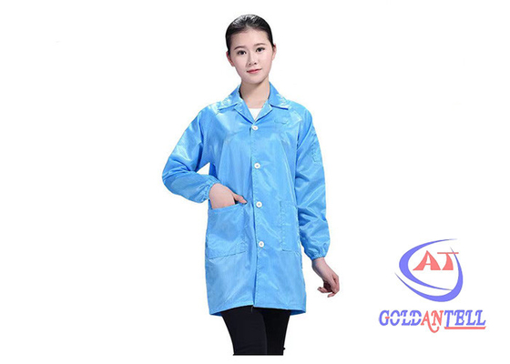 Washable Clean Room ESD Suit Anti Static Dust Free Clothing