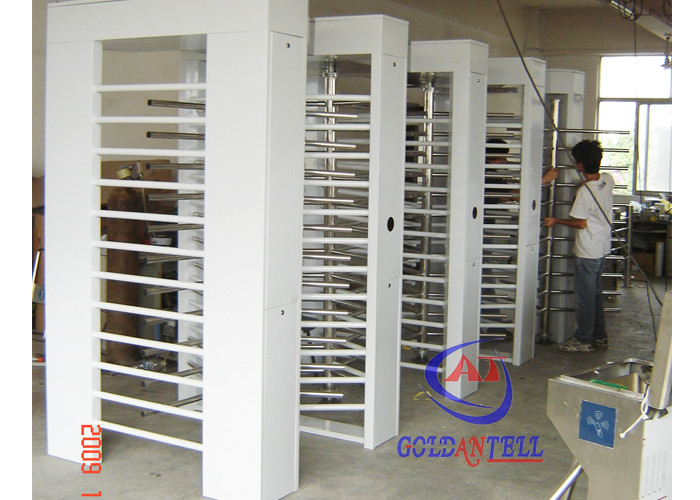 Bar Code / Bimetric Full Height Door All In One System Indoor Entrance ...