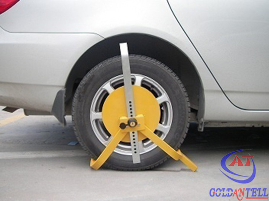 Anti Prizing Safety Rustproof Car Wheel Lock For Parking Management N.  4.8 KG